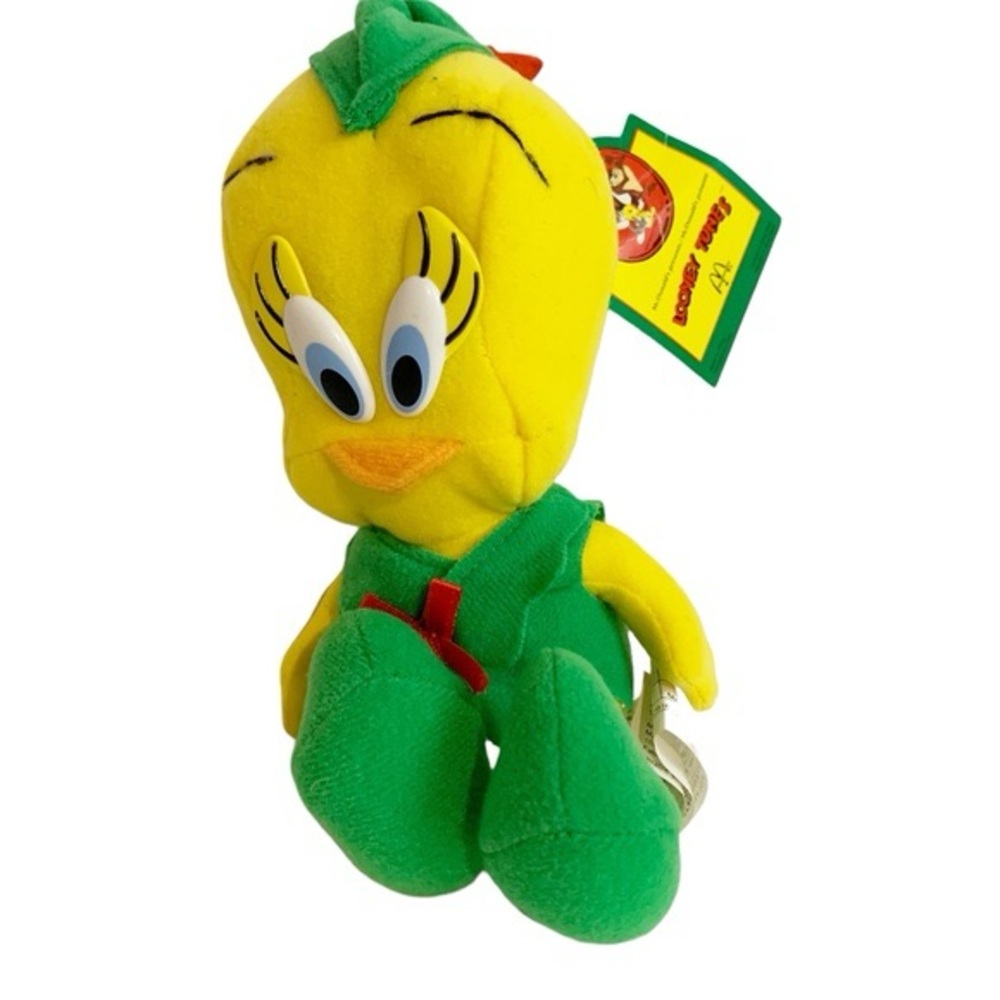 Tweety Bird Vintage McDonalds Robin Hood Plush 1992 Looney Tunes